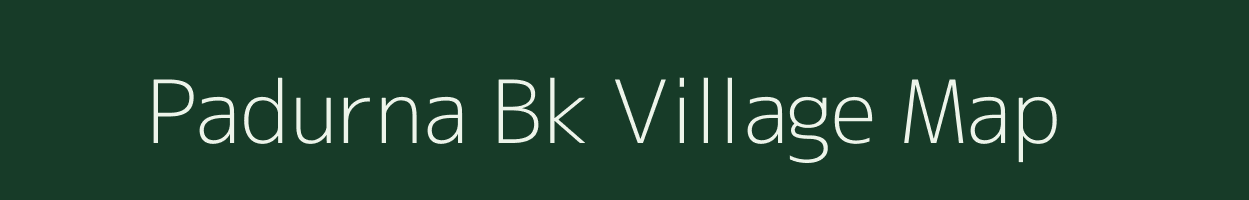 Padurna Bk village map in Maharashtra