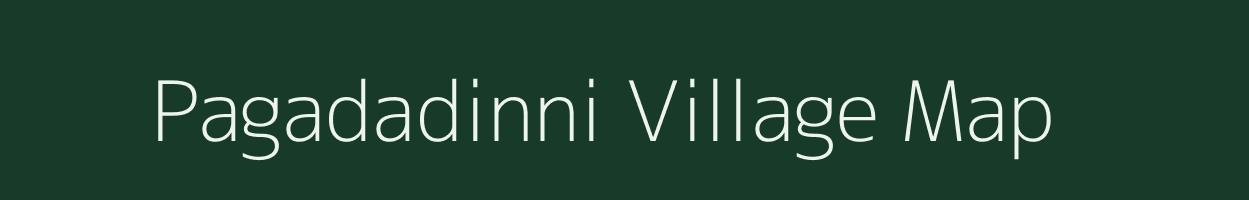 Pagadadinni village map in Karnataka