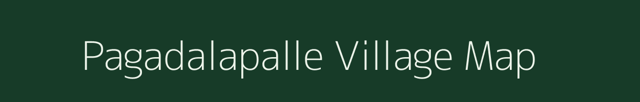 Pagadalapalle village map in Andhra Pradesh