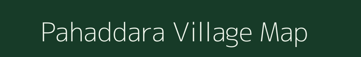 Pahaddara village map in Maharashtra