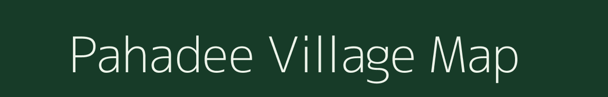 Pahadee village map in Madhya Pradesh