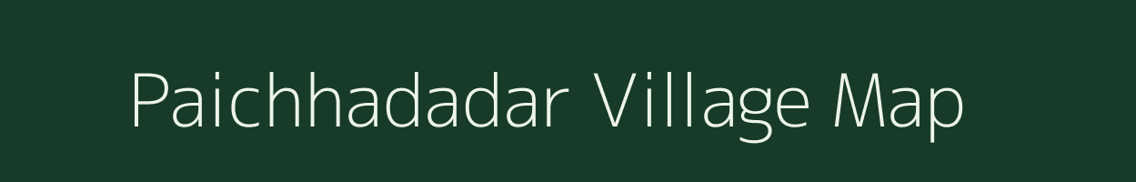 Paichhadadar village map in Odisha