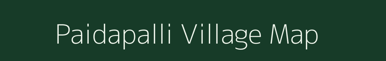 Paidapalli village map in Odisha