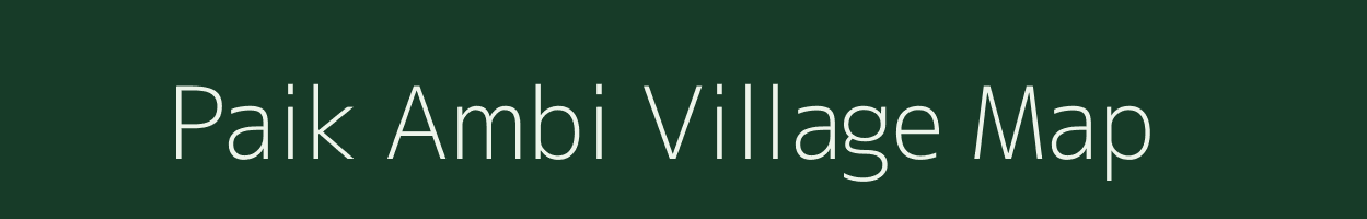 Paik Ambi village map in West Bengal