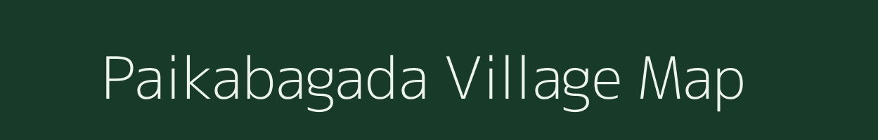 Paikabagada village map in Odisha