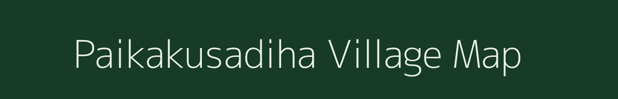 Paikakusadiha village map in Odisha