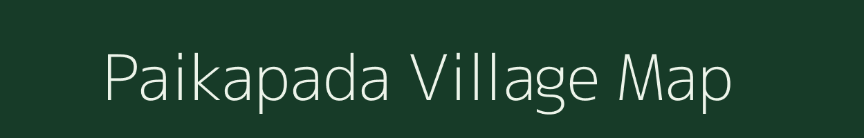 Paikapada village map in Odisha