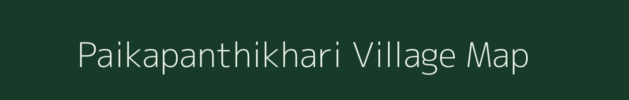 Paikapanthikhari village map in Odisha