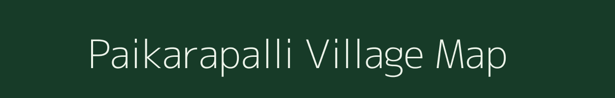 Paikarapalli village map in Odisha