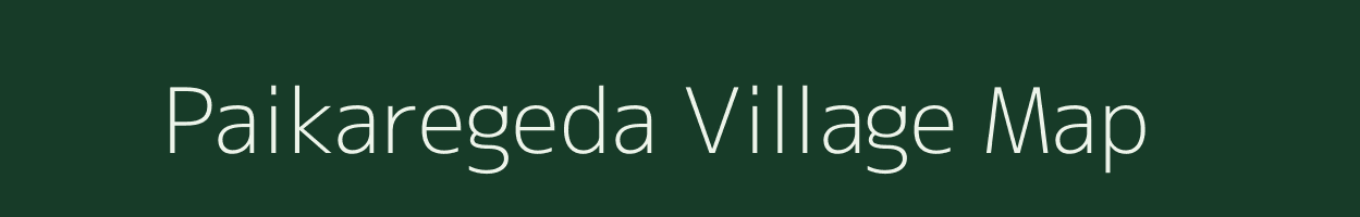 Paikaregeda village map in Odisha