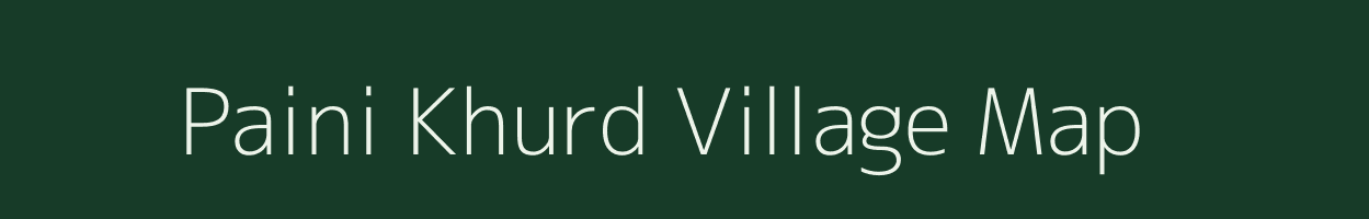 Paini Khurd village map in Jharkhand