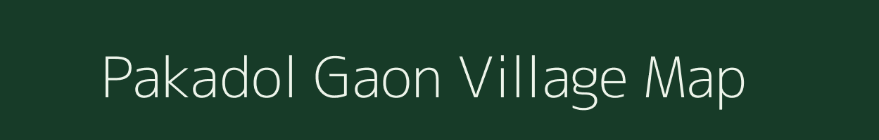 Pakadol Gaon village map in Assam