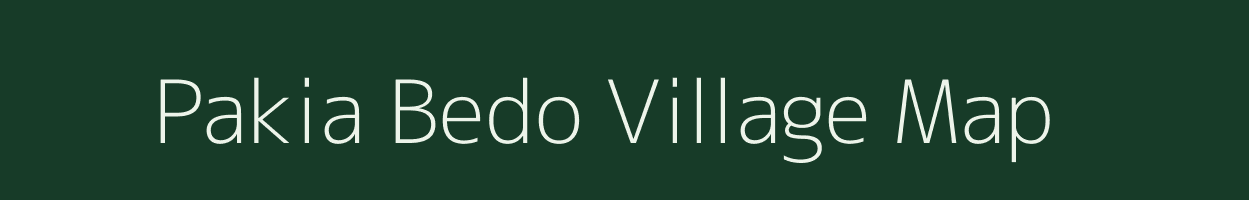 Pakia Bedo village map in Jharkhand