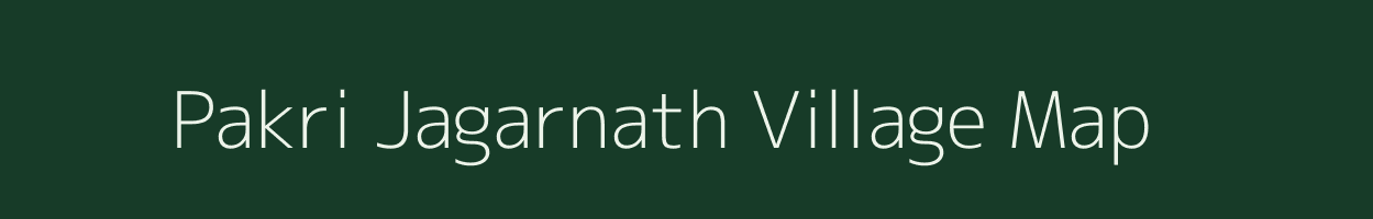 Pakri Jagarnath village map in Bihar