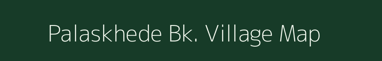 Palaskhede Bk. village map in Maharashtra