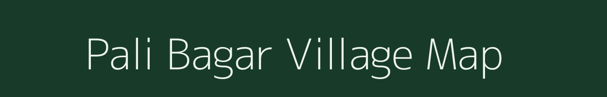 Pali Bagar village map in Uttarakhand