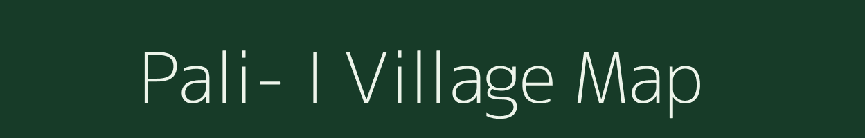 Pali- I village map in Rajasthan