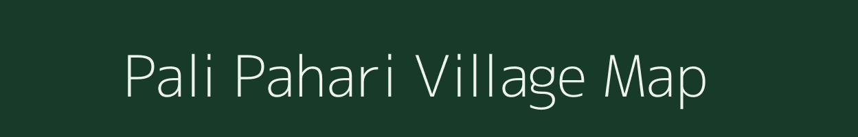 Pali Pahari village map in Uttar Pradesh