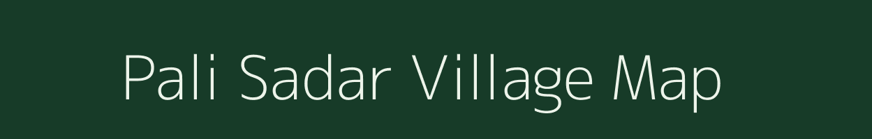 Pali Sadar village map in Uttar Pradesh