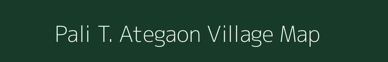 Pali T. Ategaon village map in Maharashtra