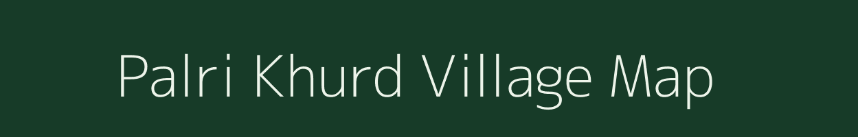 Palri Khurd village map in Rajasthan