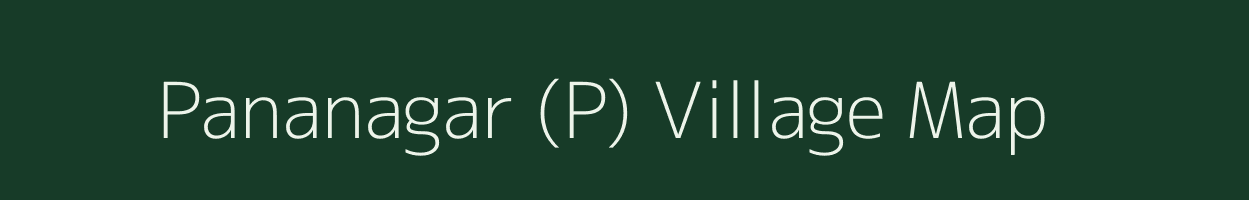 Pananagar (P) village map in West Bengal