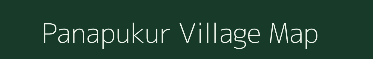 Panapukur village map in West Bengal