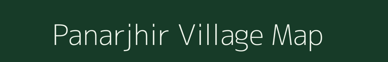 Panarjhir village map in Madhya Pradesh