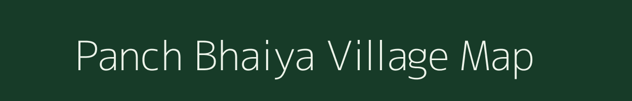 Panch Bhaiya village map in West Bengal