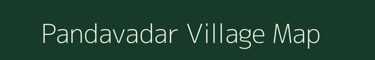 Pandavadar village map in Gujarat