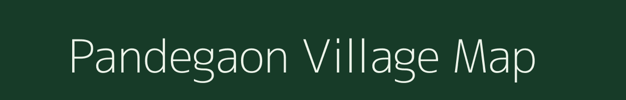 Pandegaon village map in Maharashtra