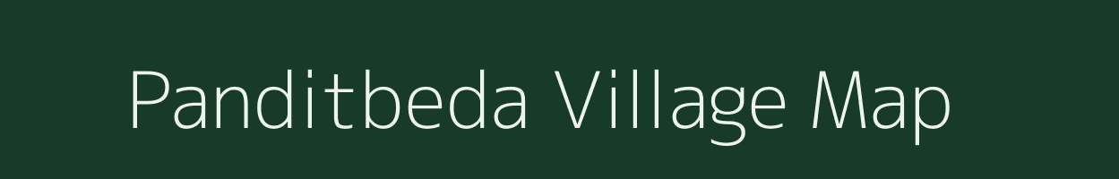 Panditbeda village map in Odisha
