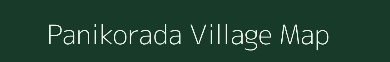 Panikorada village map in Odisha