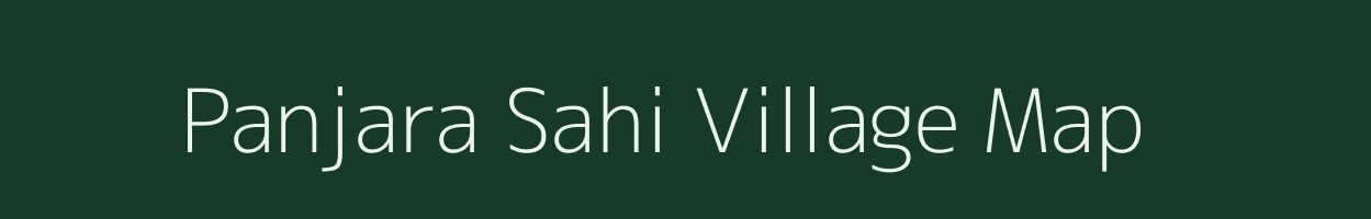 Panjara Sahi village map in Odisha