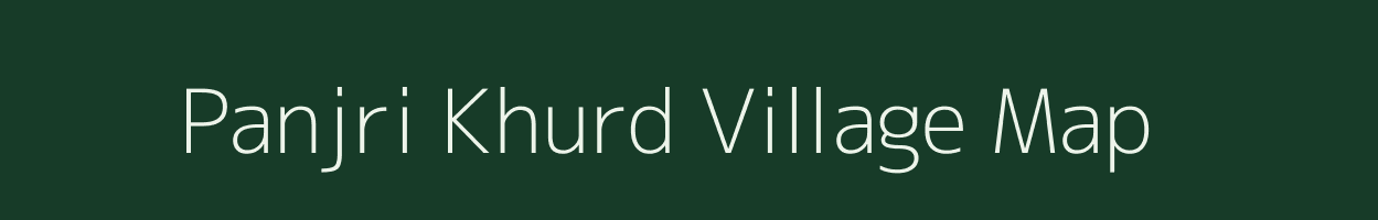 Panjri Khurd village map in Jharkhand