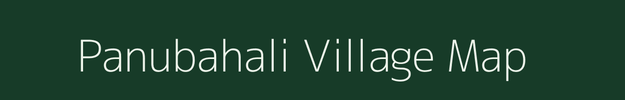 Panubahali village map in Odisha