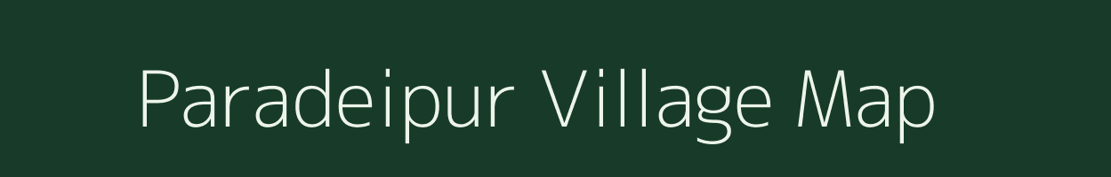 Paradeipur village map in Odisha
