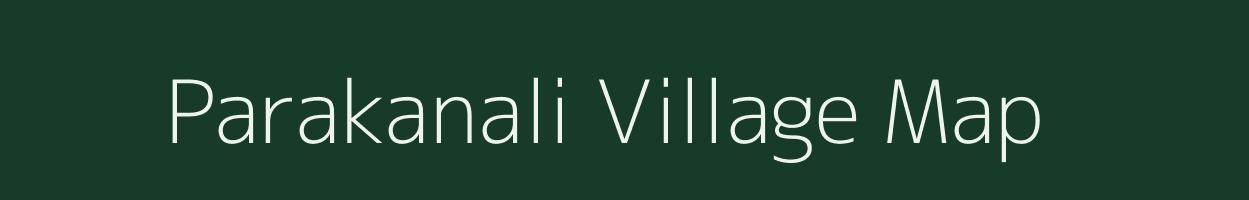 Parakanali village map in West Bengal