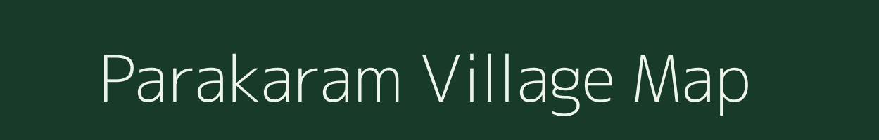 Parakaram village map in West Bengal