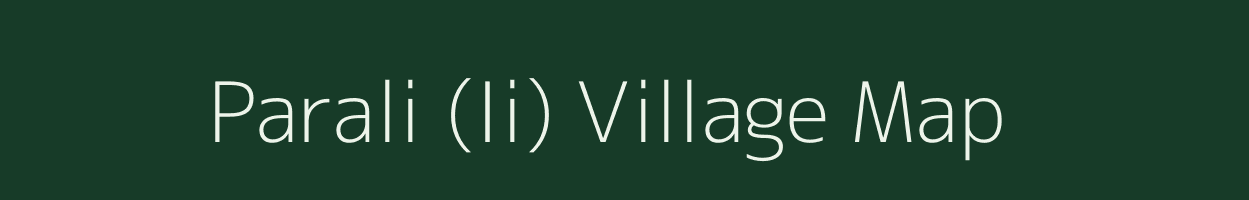 Parali (Ii) village map in Lakshadweep