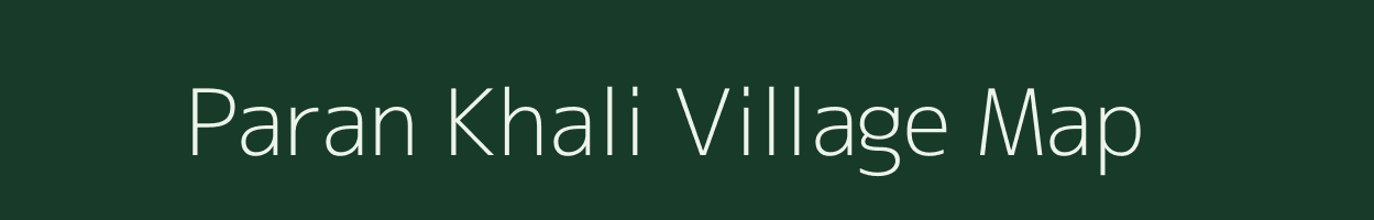 Paran Khali village map in West Bengal