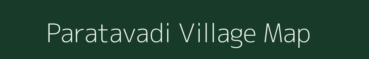 Paratavadi village map in Maharashtra