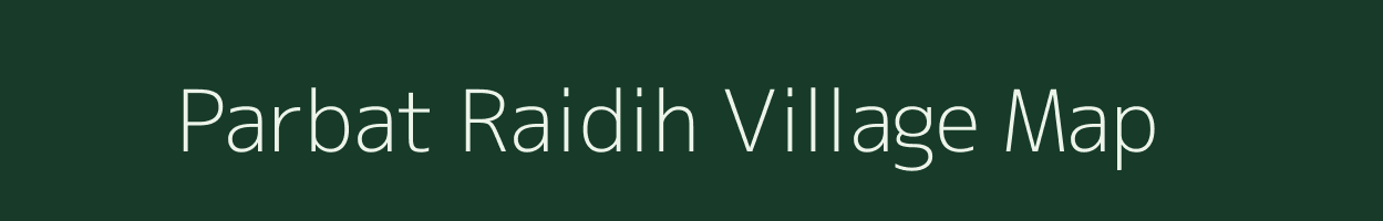 Parbat Raidih village map in Jharkhand