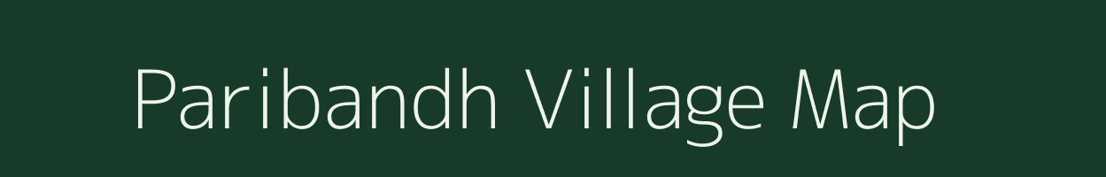 Paribandh village map in Odisha