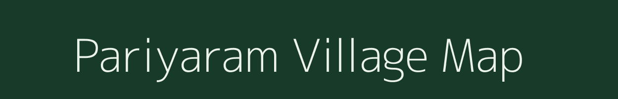 Pariyaram village map in Kerala