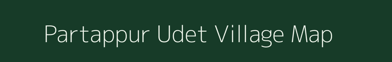 Partappur Udet village map in Uttar Pradesh