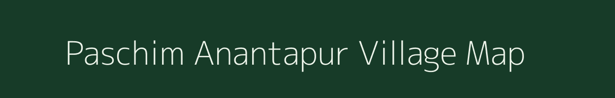 Paschim Anantapur village map in West Bengal