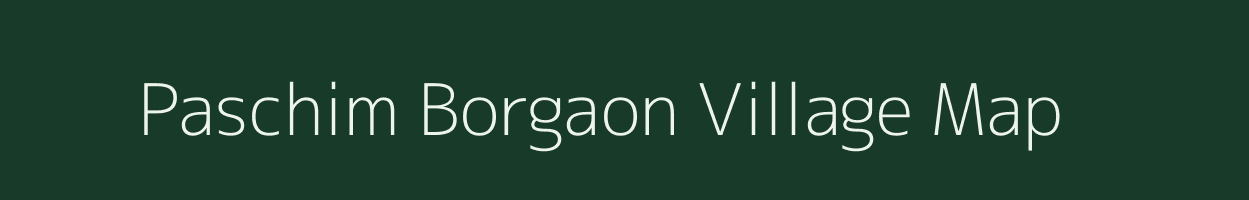 Paschim Borgaon village map in Chhattisgarh