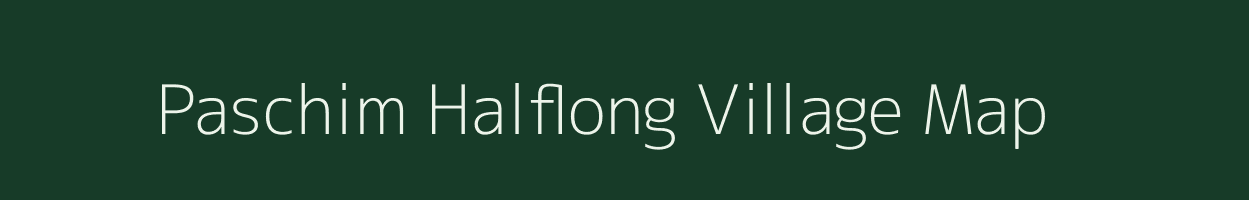 Paschim Halflong village map in Tripura