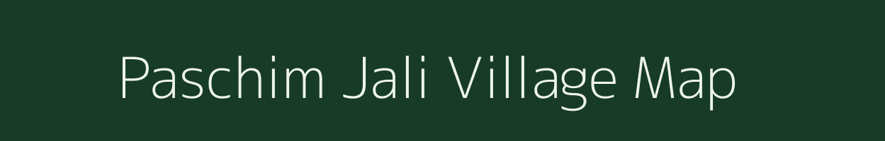 Paschim Jali village map in West Bengal